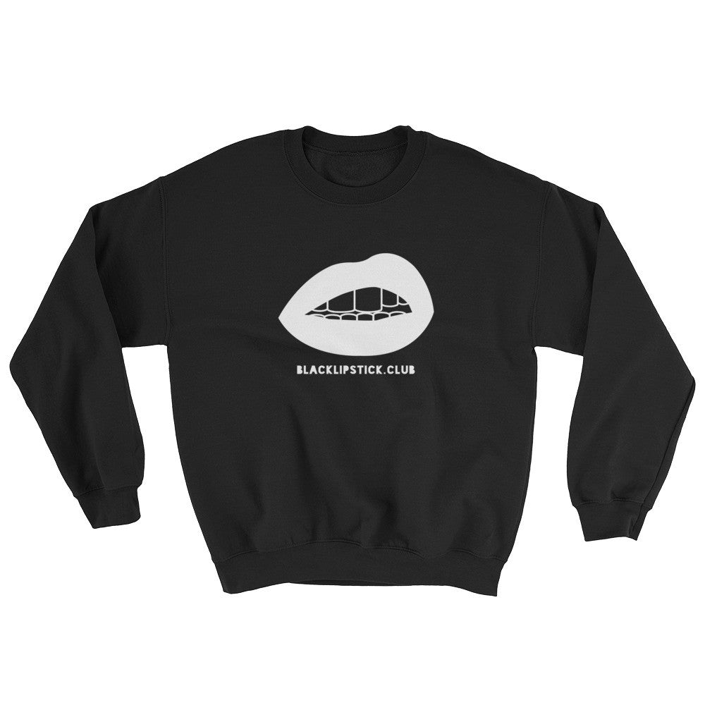 BL.c Lippies Logo Sweatshirt - Black Lipstick Club