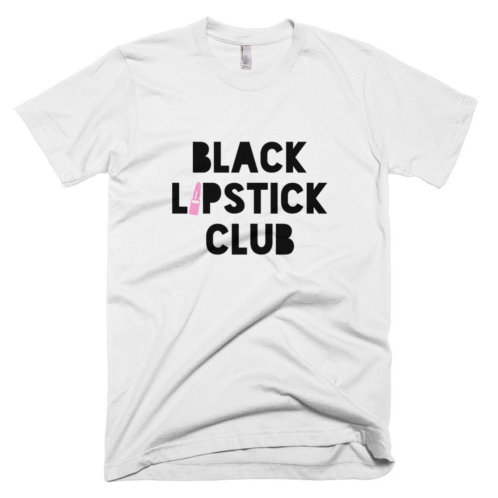 BL.c Stack 'Em Up Logo Tee [ White ] - Black Lipstick Club
