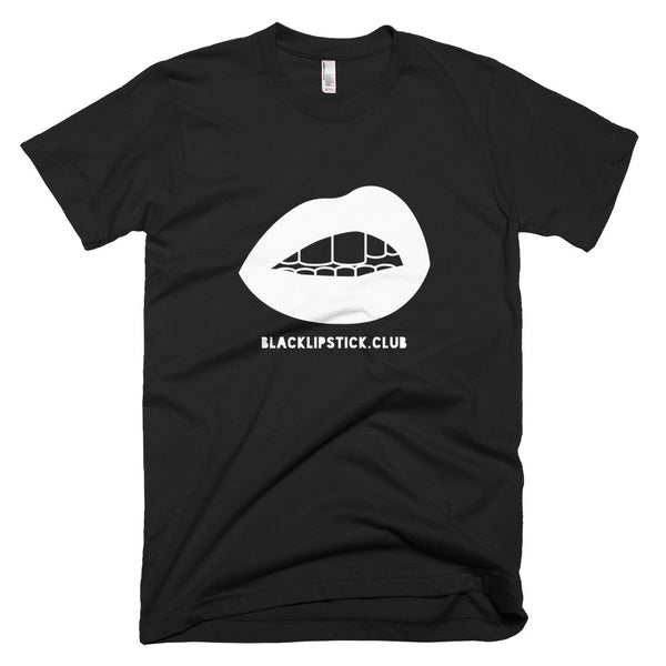 BL.c Lippies Logo Tee [ Black ] - Black Lipstick Club