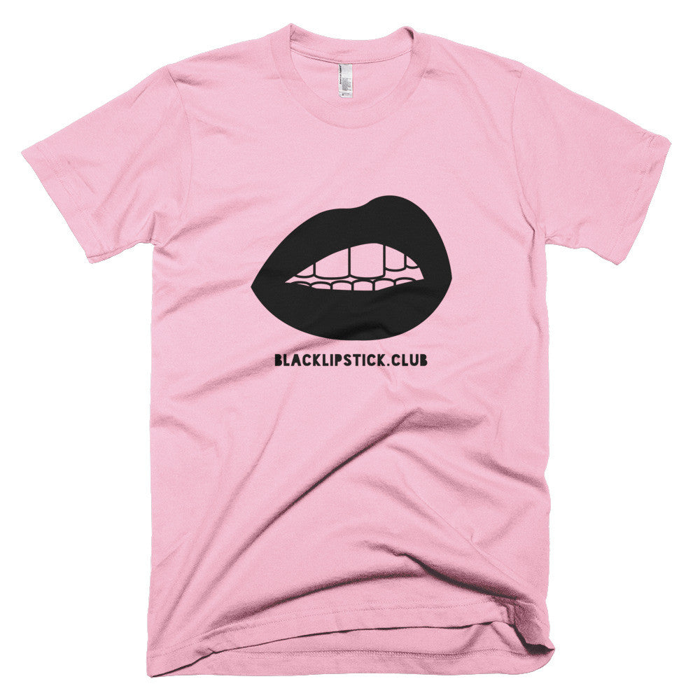 BL.c Lippies Logo Tee [ White ] - Black Lipstick Club