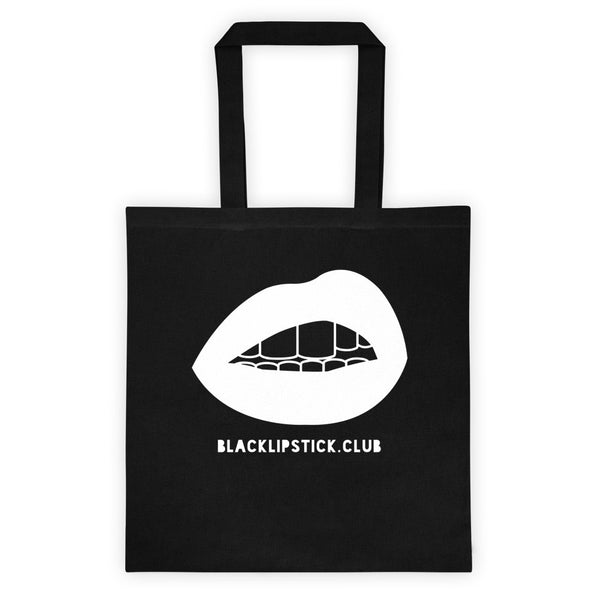 BL.c Lippies Logo Tote - Black Lipstick Club