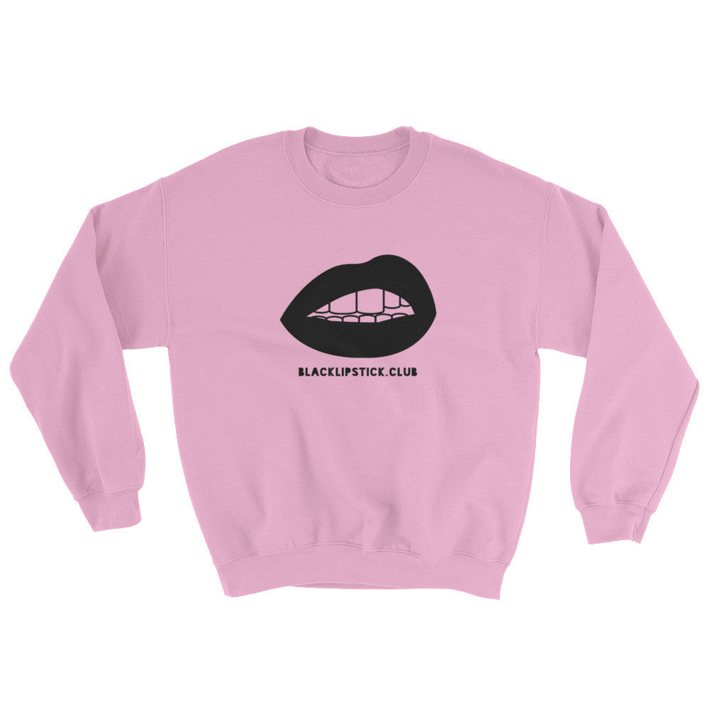 BL.c Lippie Logo Sweatshirt [ Pink ] - Black Lipstick Club